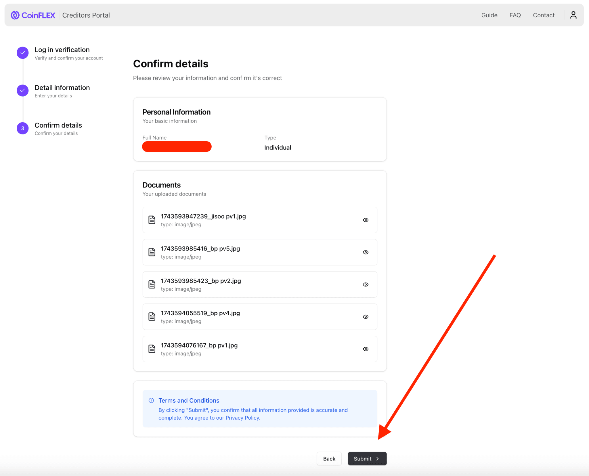 KYC Guide Step 4